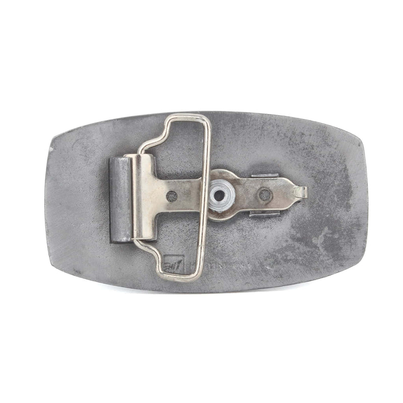 Vintage Hiniker Snow Plows Metal Belt Buckle by Hit Line