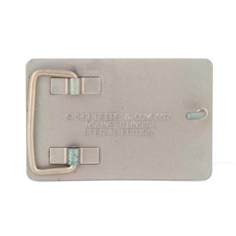 Vintage 1988 John Deere Run With The Best Special Edition Belt Buckle