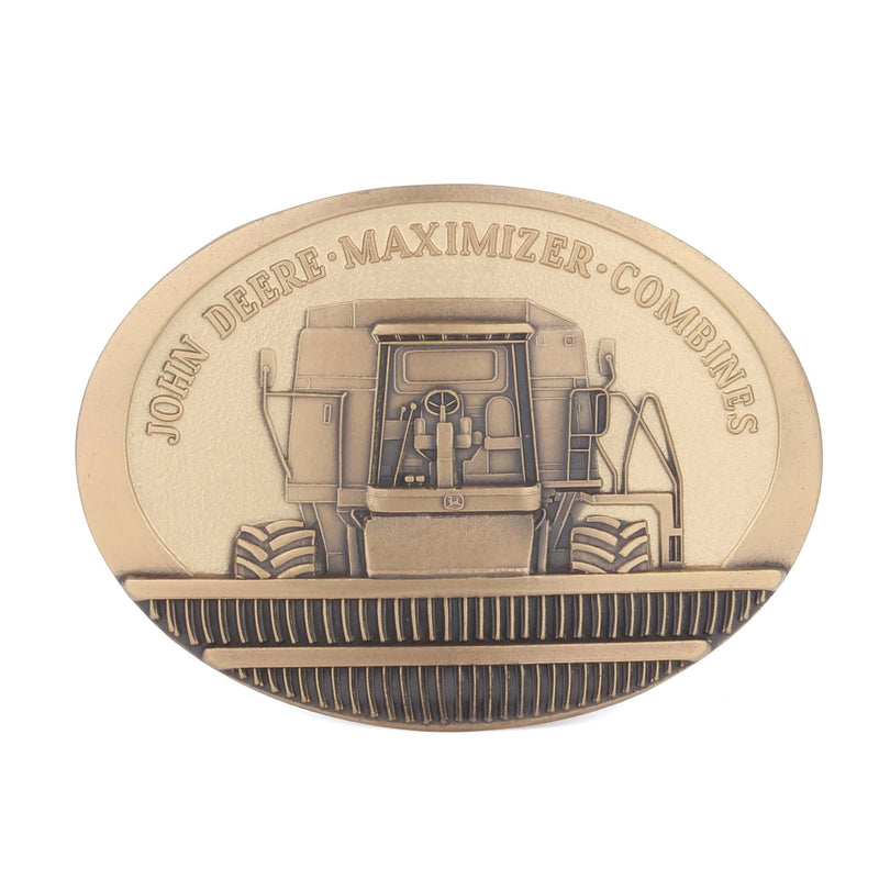 Vintage 1989 John Deere Maximizer Combines Belt Buckle