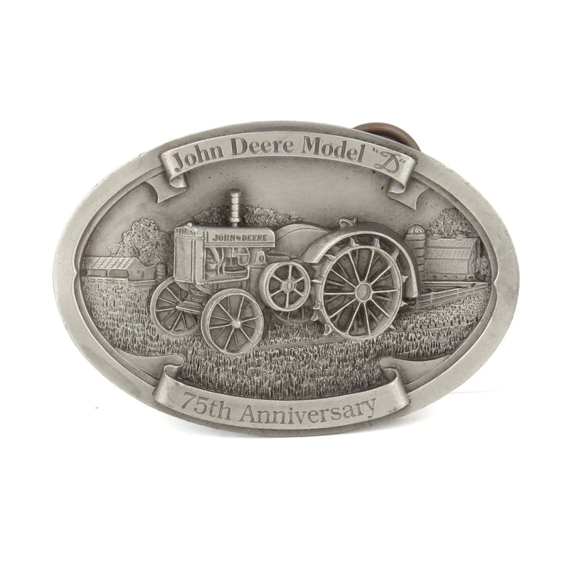 Vintage John Deere 75th Anniversary Model D Tractor LE Belt Buckle