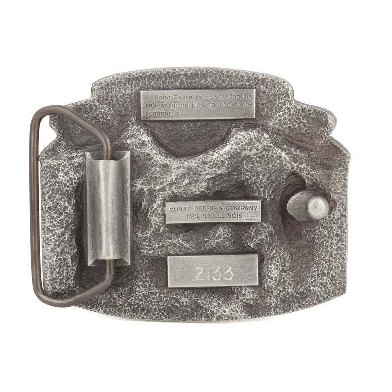 Vintage 1987 John Deere 150 Years  Plow LE Belt Buckle