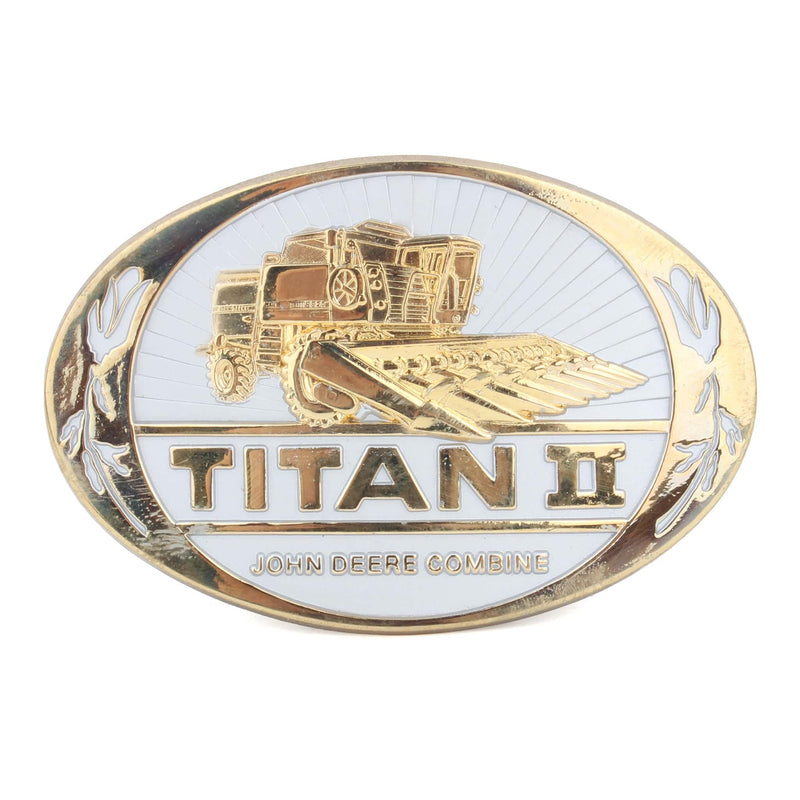 Vintage 1985 John Deere Titan II Combine Belt Buckle