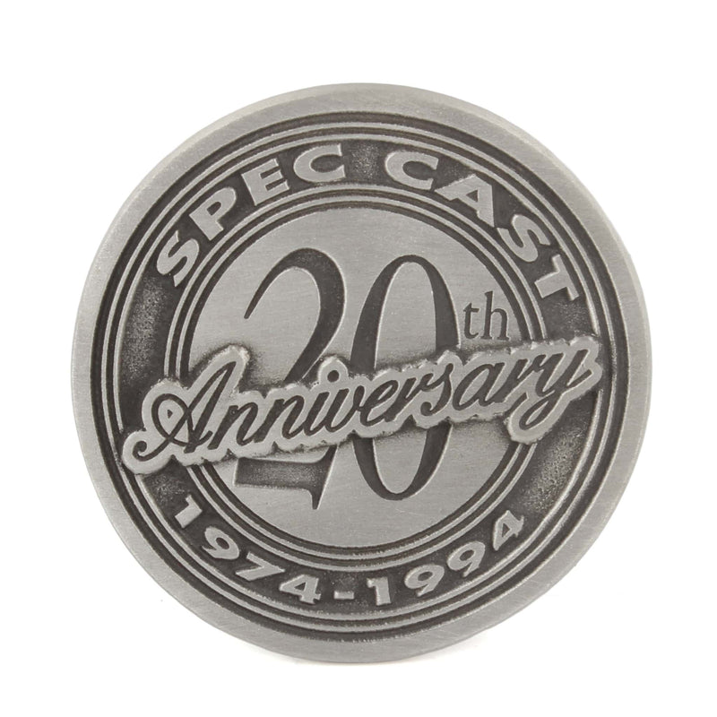 1994 SpecCast 20th Anniversary LE Pewter Belt Buckle