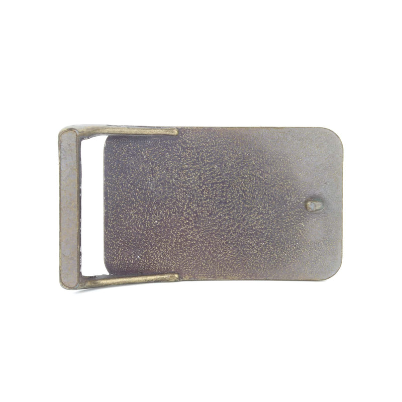 Vintage Southard Implement Co Marshalltown, Iowa Leather Belt Buckle