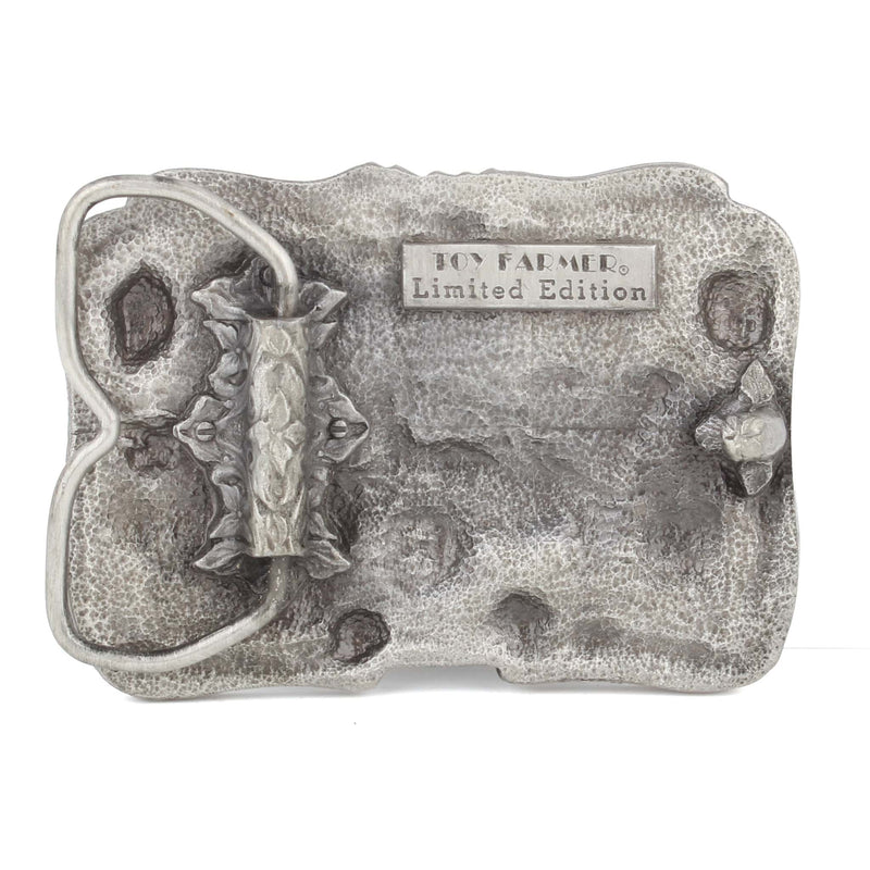 Vintage Steiger Tractor Toy Farmer Zeke 1983 Belt Buckle