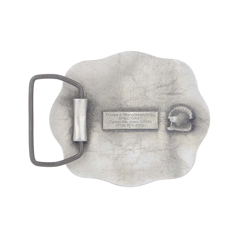 Vintage 1993 Toy Farmer Anniversary Pewter Belt Buckle by SpecCast