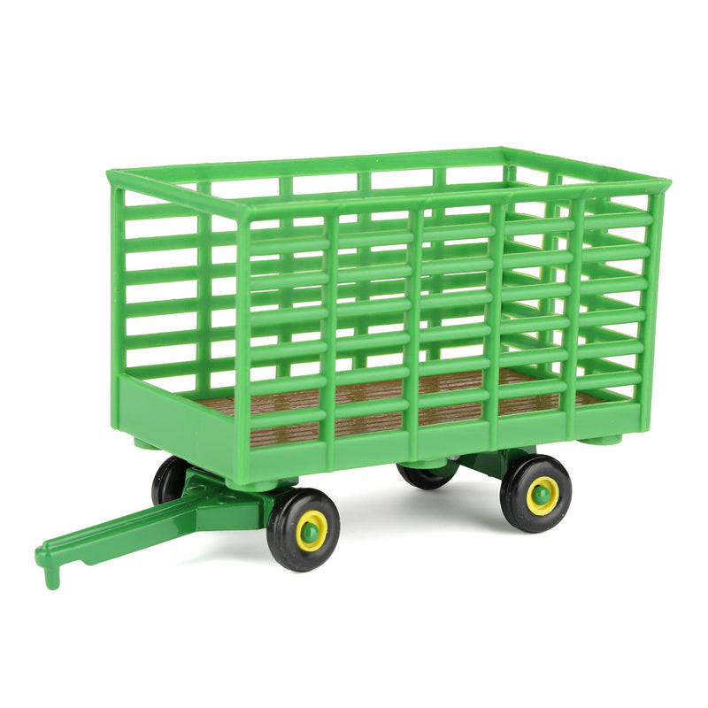 LOOSE ~ John Deere Green Bale Wagon by ERTL