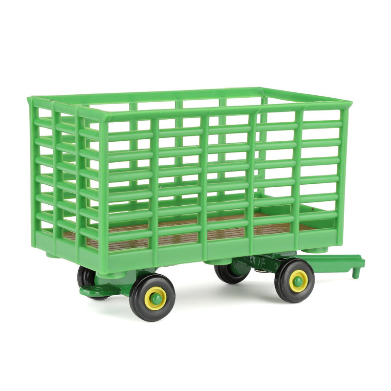 LOOSE ~ John Deere Green Bale Wagon by ERTL
