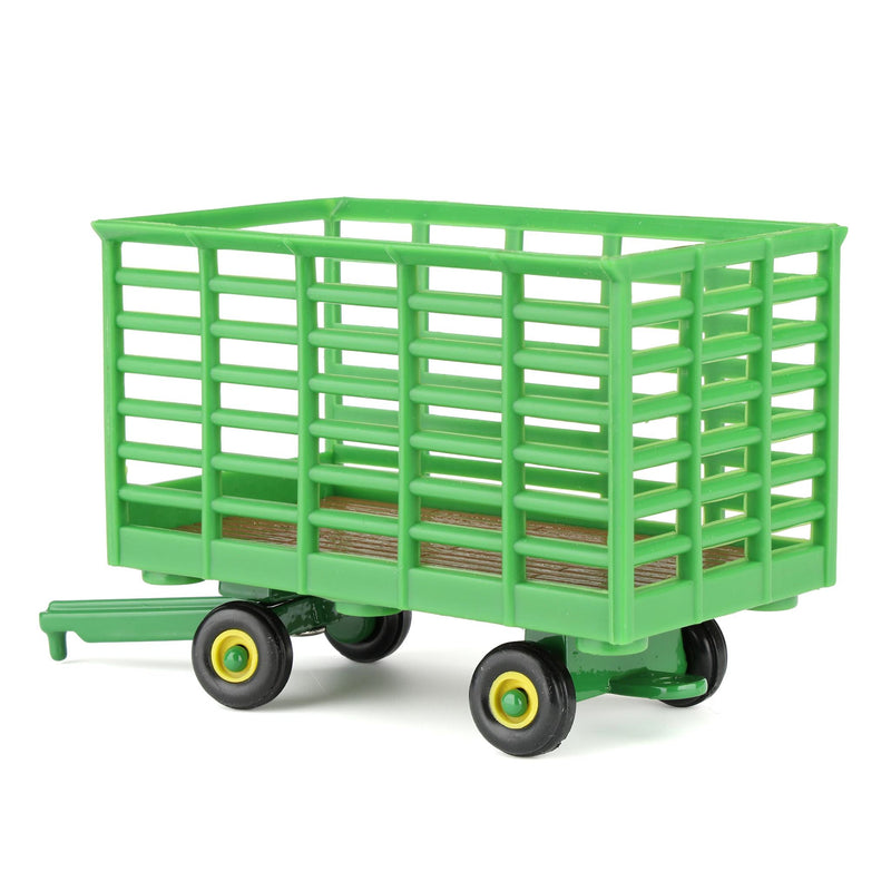 LOOSE ~ John Deere Green Bale Wagon by ERTL