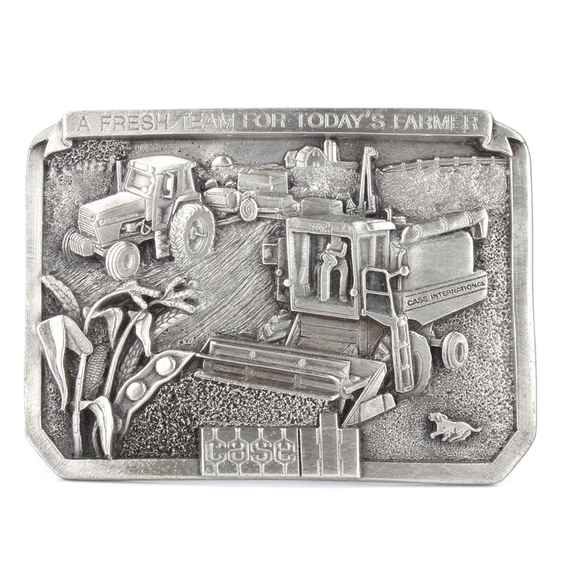 Vintage Case IH Belt Buckle 1985 Combine