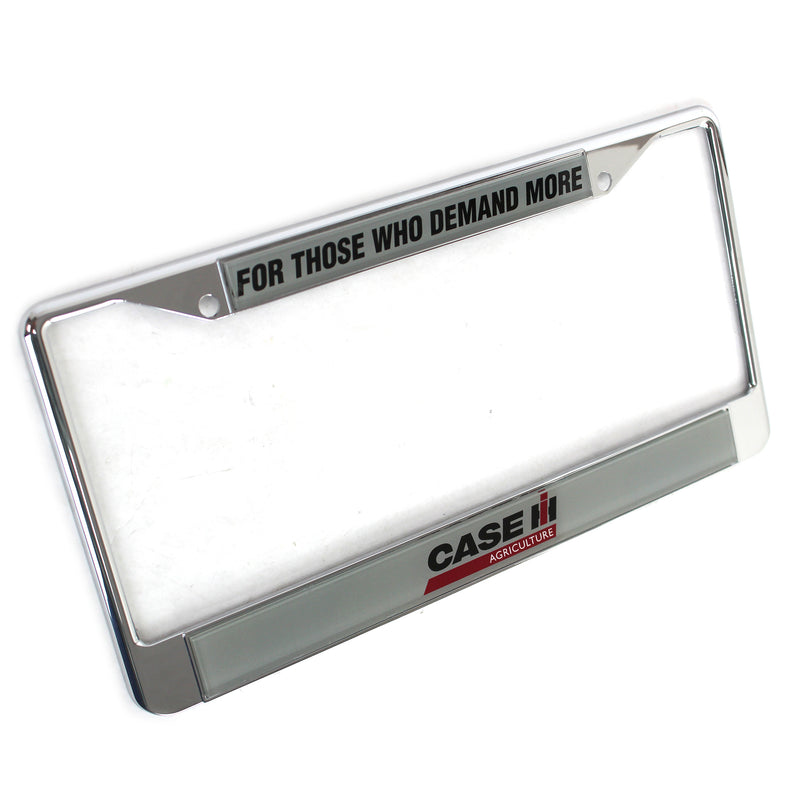 Case IH "For Those Who Demand More" License Plate Holder