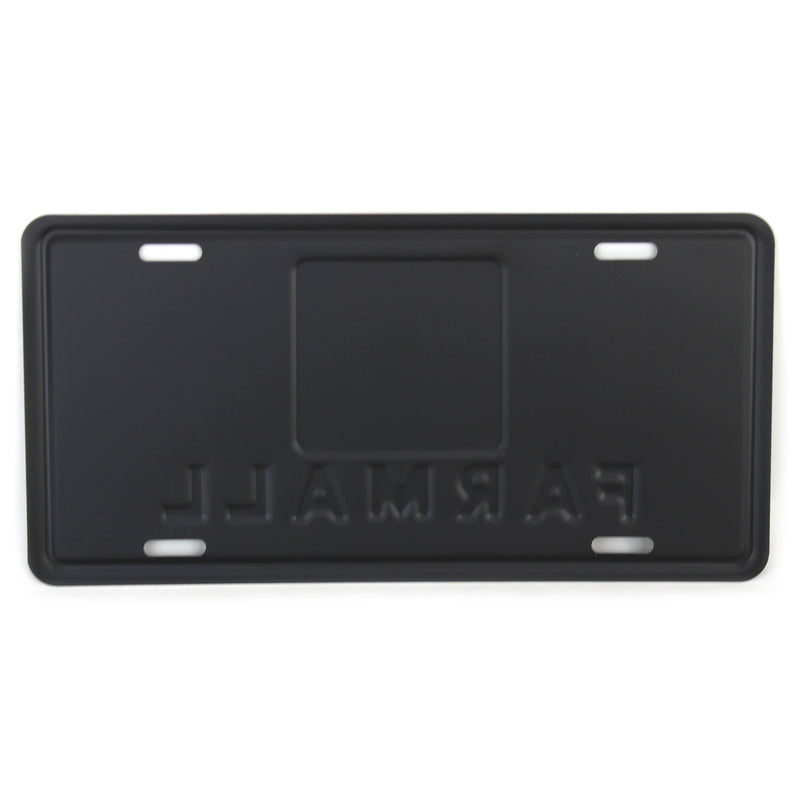 IH Farmall 6in x 12in Metal License Plate