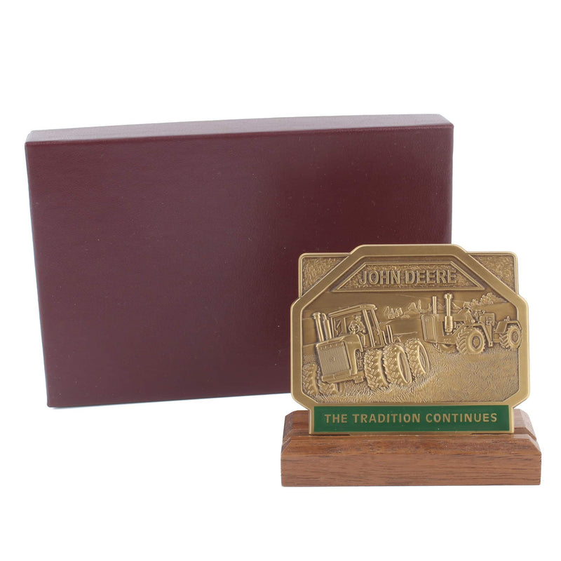 2000 John Deere Calendar Medallion, The Tradition Continues with 8010 & 9400 Tractors