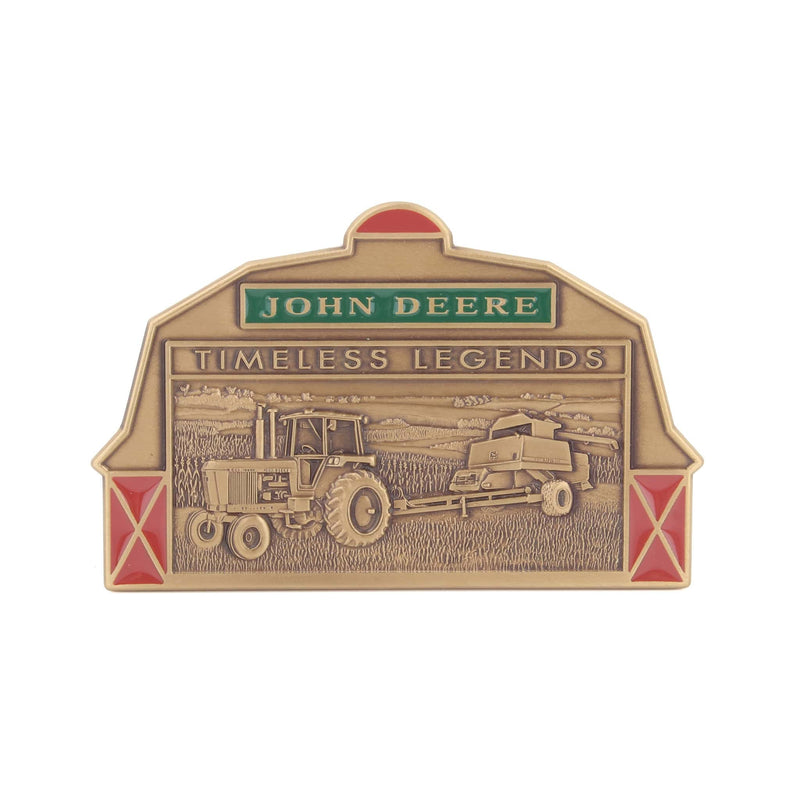2004 John Deere Calendar Medallion, Timeless Legends 1978 Model 4440 & 7721 Combine