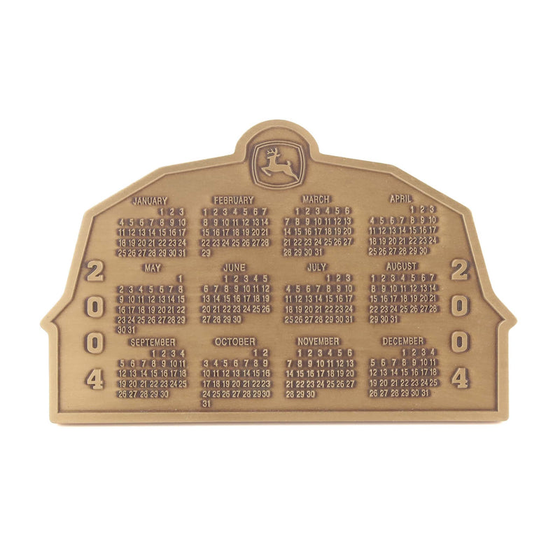 2004 John Deere Calendar Medallion, Timeless Legends 1978 Model 4440 & 7721 Combine