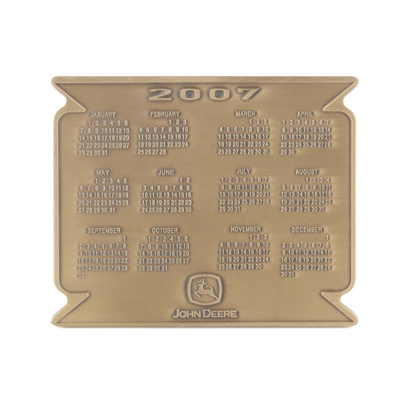 2007 John Deere Calendar Medallion, Contemporary Legends 8420 & 8420T Tractors