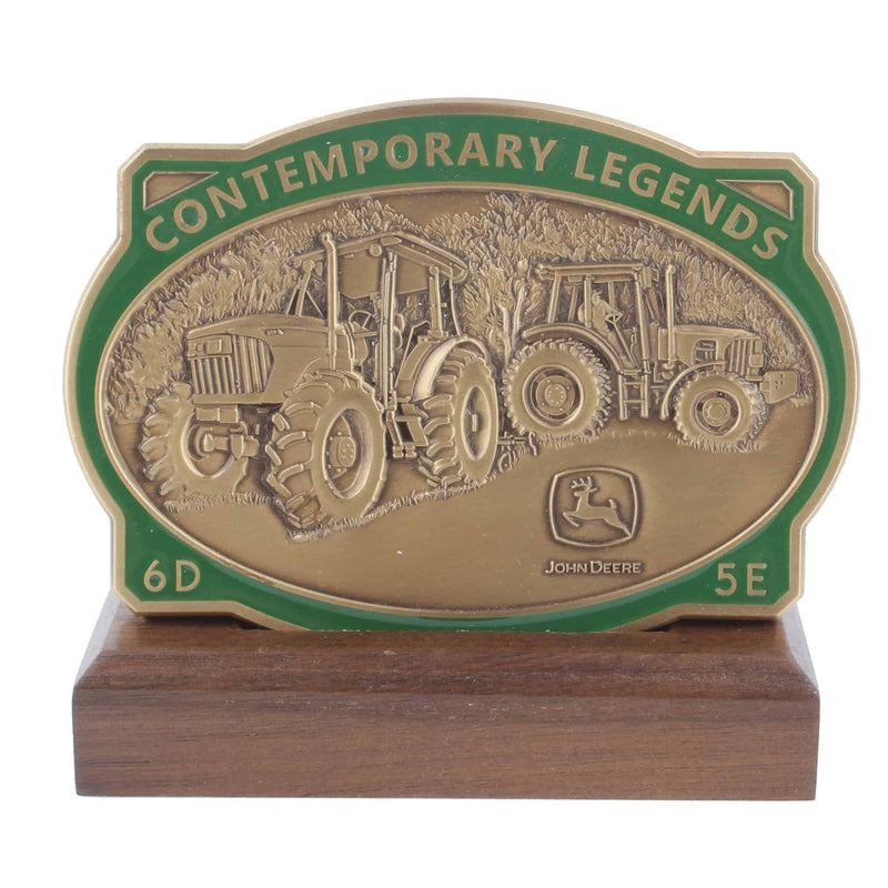2010 John Deere Calendar Medallion, Contemporary Legend, 6D & 5E Tractor