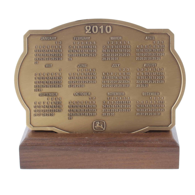 2010 John Deere Calendar Medallion, Contemporary Legend, 6D & 5E Tractor