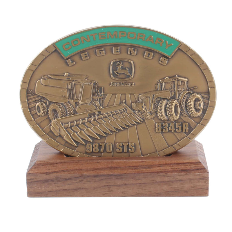 2011 John Deere Calendar Medallion, Contemporary Legends, 9870 STS Combine & 8345R Tractor