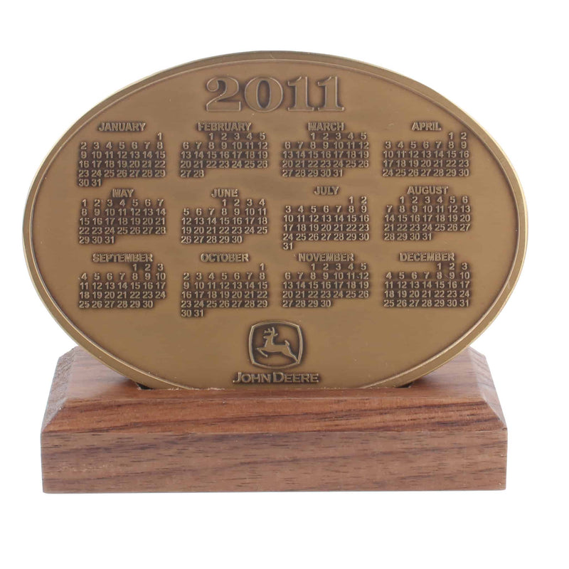 2011 John Deere Calendar Medallion, Contemporary Legends, 9870 STS Combine & 8345R Tractor