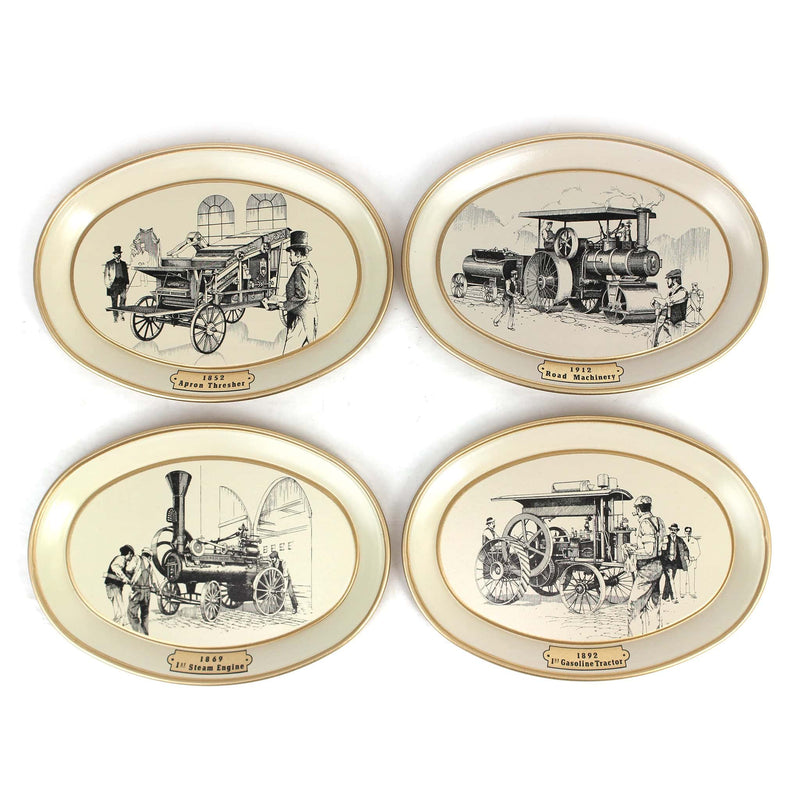 Set of Four Decorative Wall Plaques, Phoenix 1981