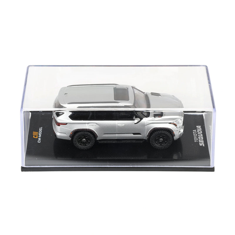 1/64 Toyota Sequoia TRD PRO 2024, Silver, CM Model Limited Edition