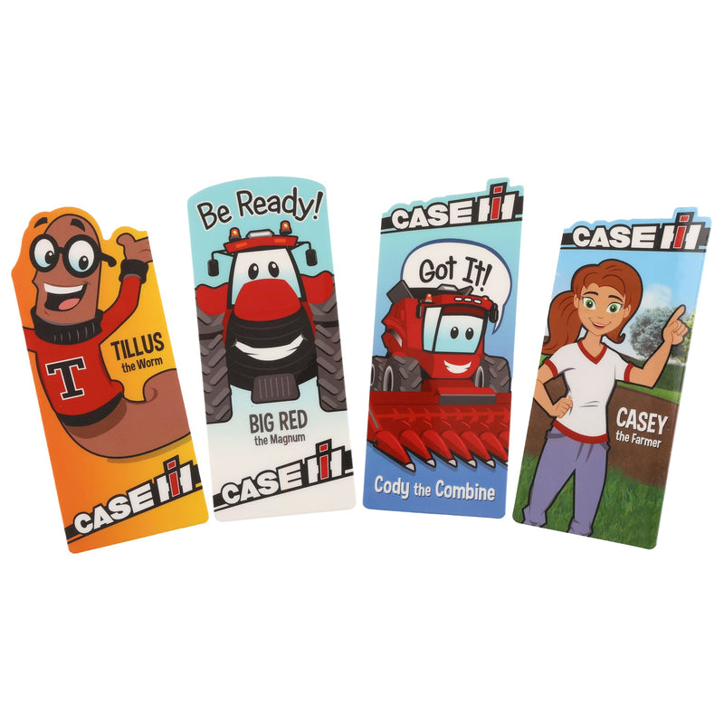 Case IH Large Color Bookmark in 4 Pack
