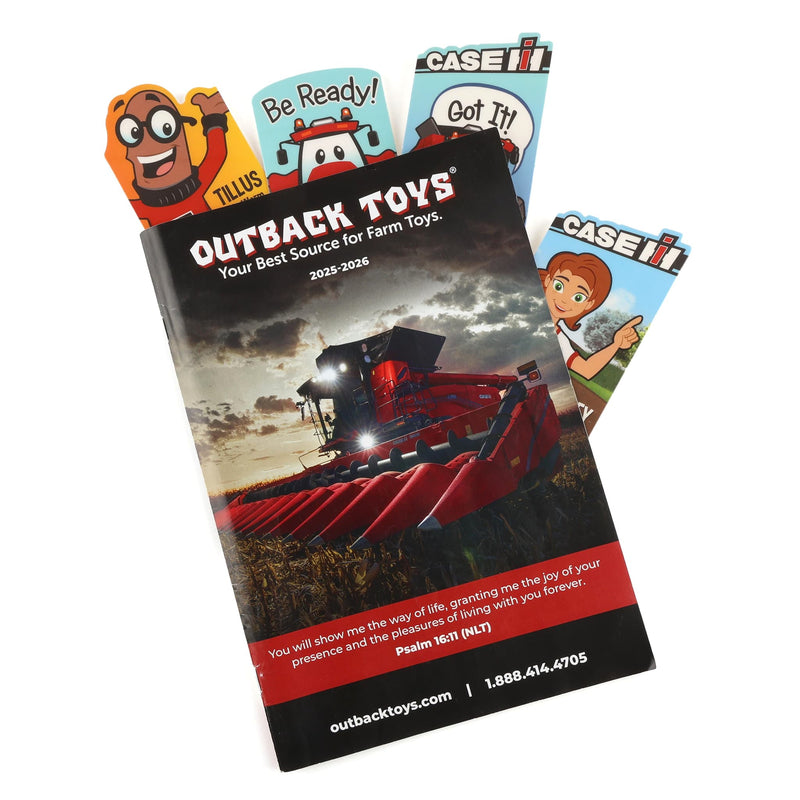 Case IH Large Color Bookmark in 4 Pack