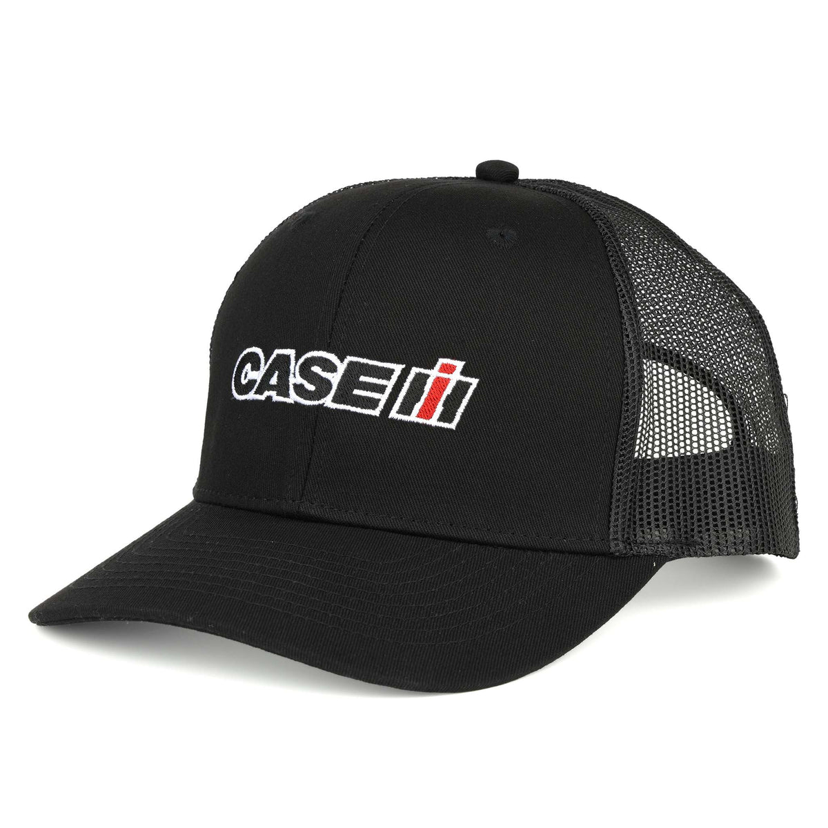 Case IH Black Twill Cap with Black Mesh — Outback Toys