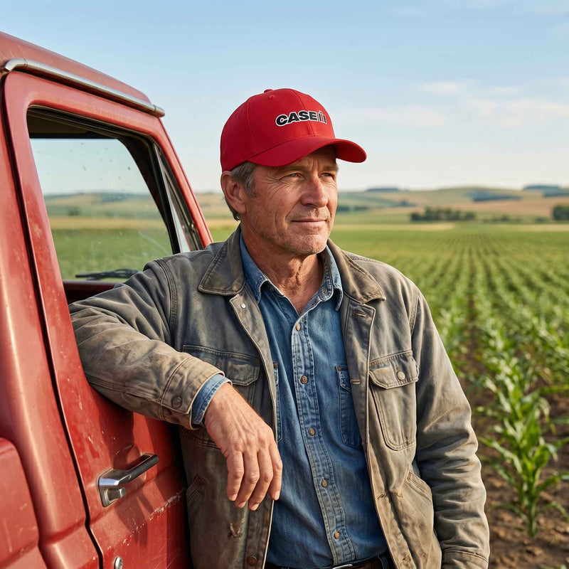 Case IH Red Twill Cap