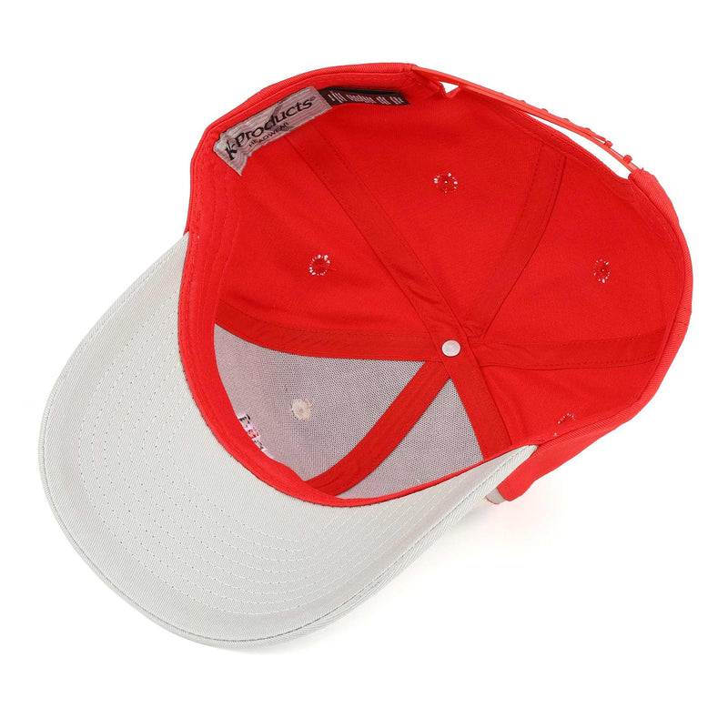 Case IH Gray and Red Twill Cap