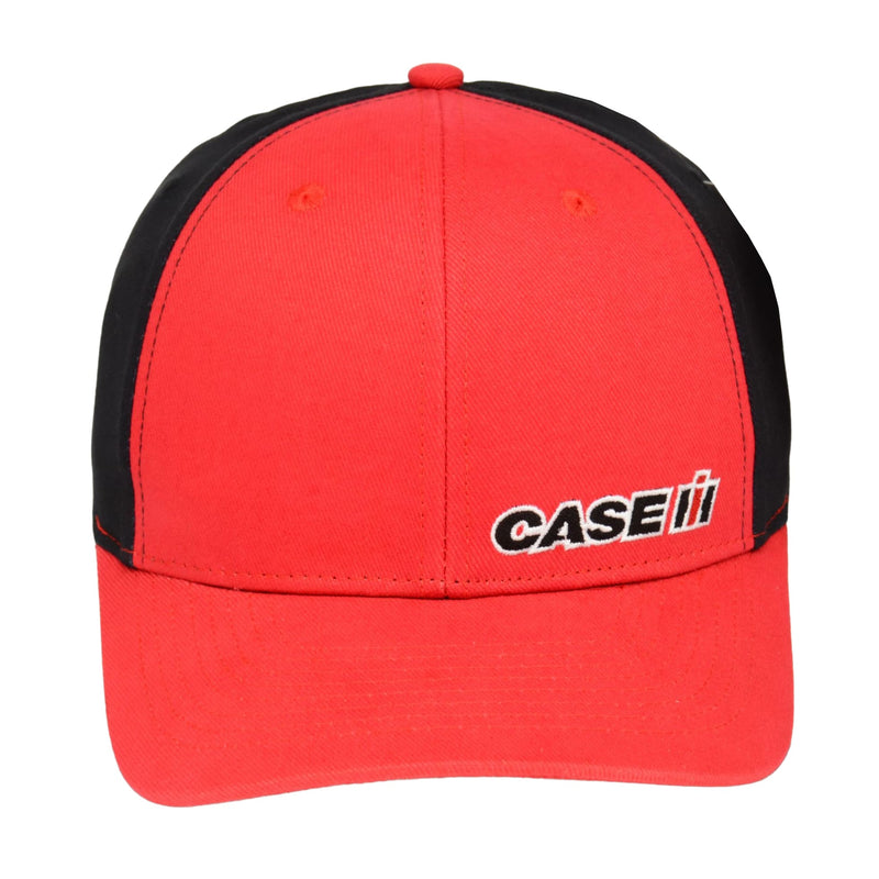 Case IH Red & Black Structured Brushed Twill Cap