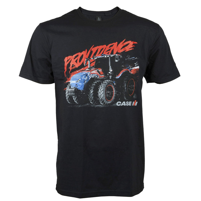 Case IH Providence Magnum 355 Tractor Adult Black Short Sleeve T-Shirt