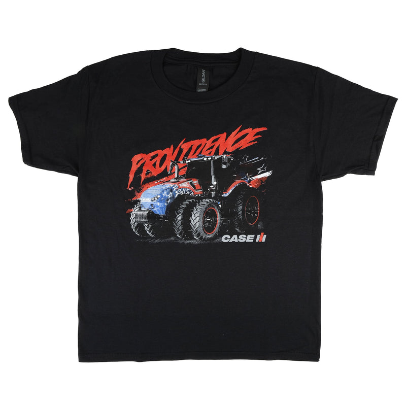 Youth Case IH Providence Magnum 355 Tractor Black Short Sleeve T-Shirt