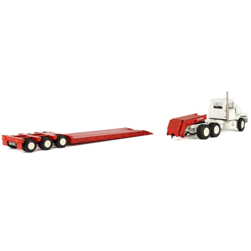 (B&D) 1/50 Mack Semi with Lowboy Trailer - Damaged Item