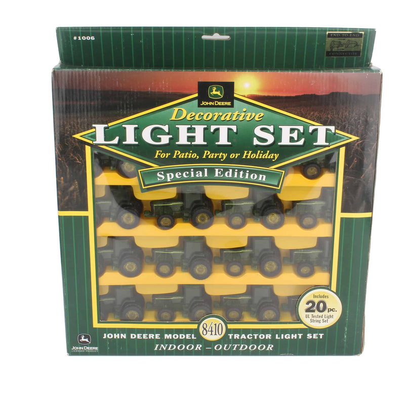 John Deere Model 8410 Tractor 20 Piece Decorative Indoor/Outdoor Light Set