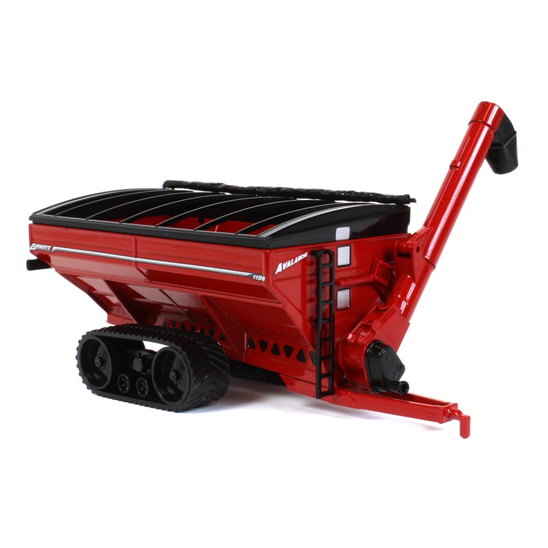 1/64 Brent Avalanche 1196 Grain Cart on Tracks in Red by SpecCast