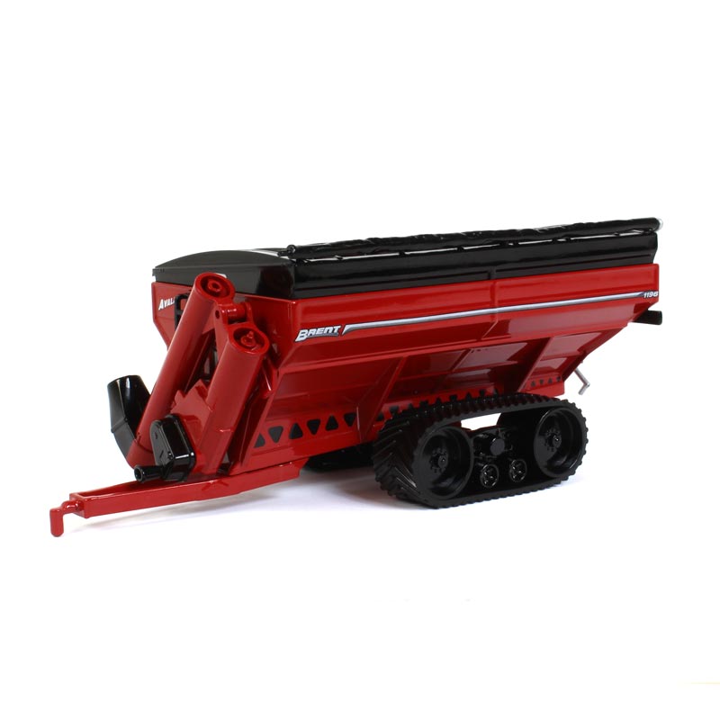 1/64 Brent Avalanche 1196 Grain Cart on Tracks in Red by SpecCast