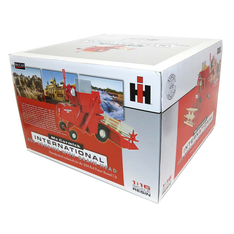 1/16 Resin International Harvester 403 Combine by SpecCast, 2014 Red Power Round Up Edition