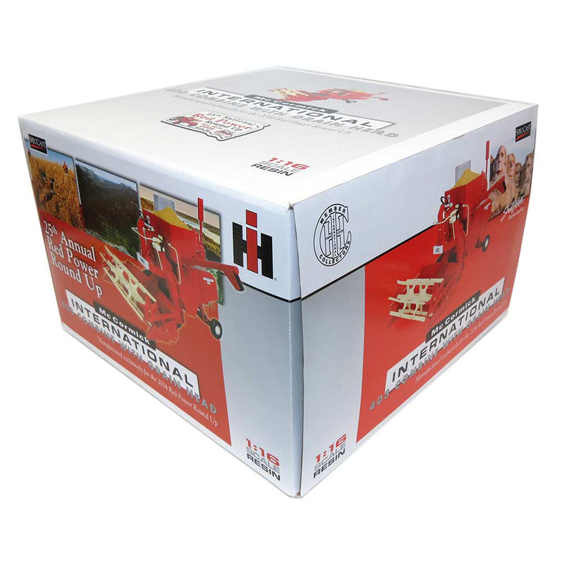 1/16 Resin International Harvester 403 Combine by SpecCast, 2014 Red Power Round Up Edition