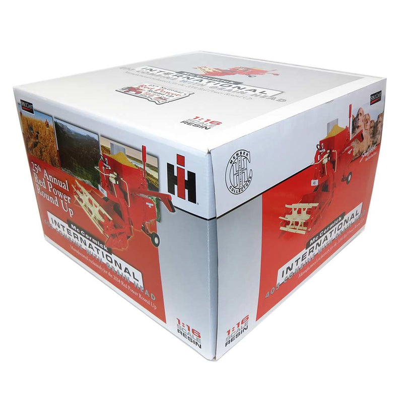 1/16 Resin International Harvester 403 Combine by SpecCast, 2014 Red Power Round Up Edition