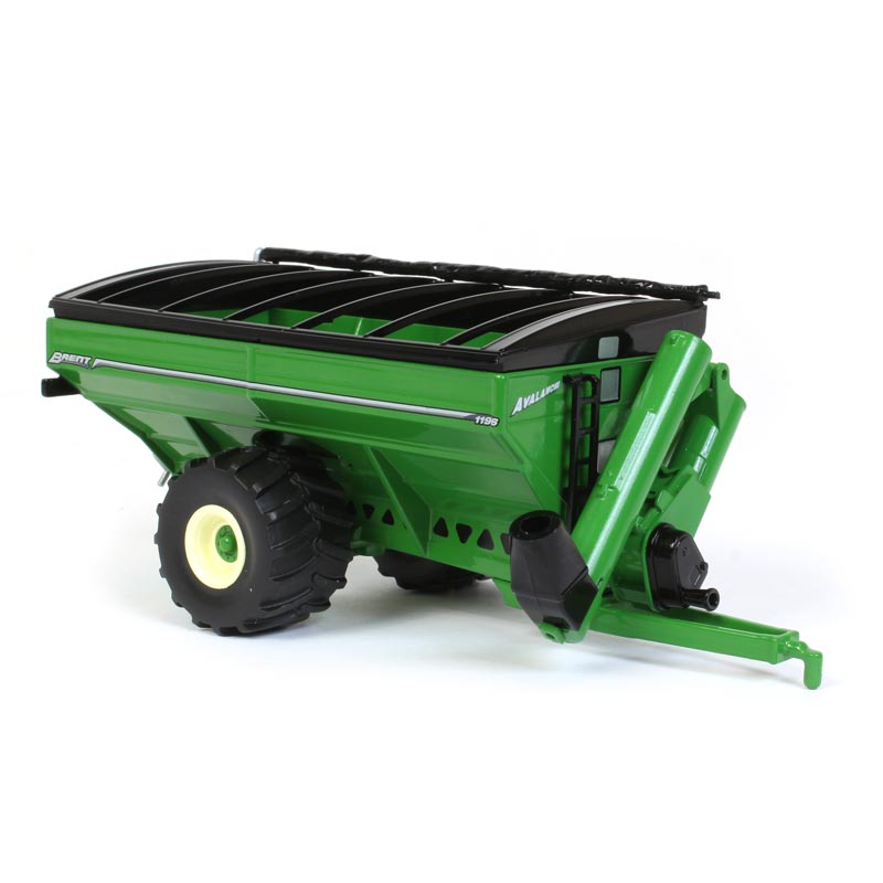 1/64 GREEN Brent Avalanche 1196 Grain Cart with Flotation Tires by SpecCast
