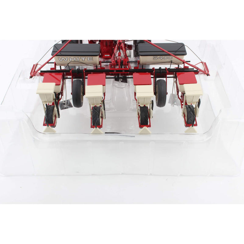 (B&D) 1/16 Cockshutt 1900 with White 5400 Four Row Planter, Limited Edition Firestone Series - Damaged Item, Damaged Box