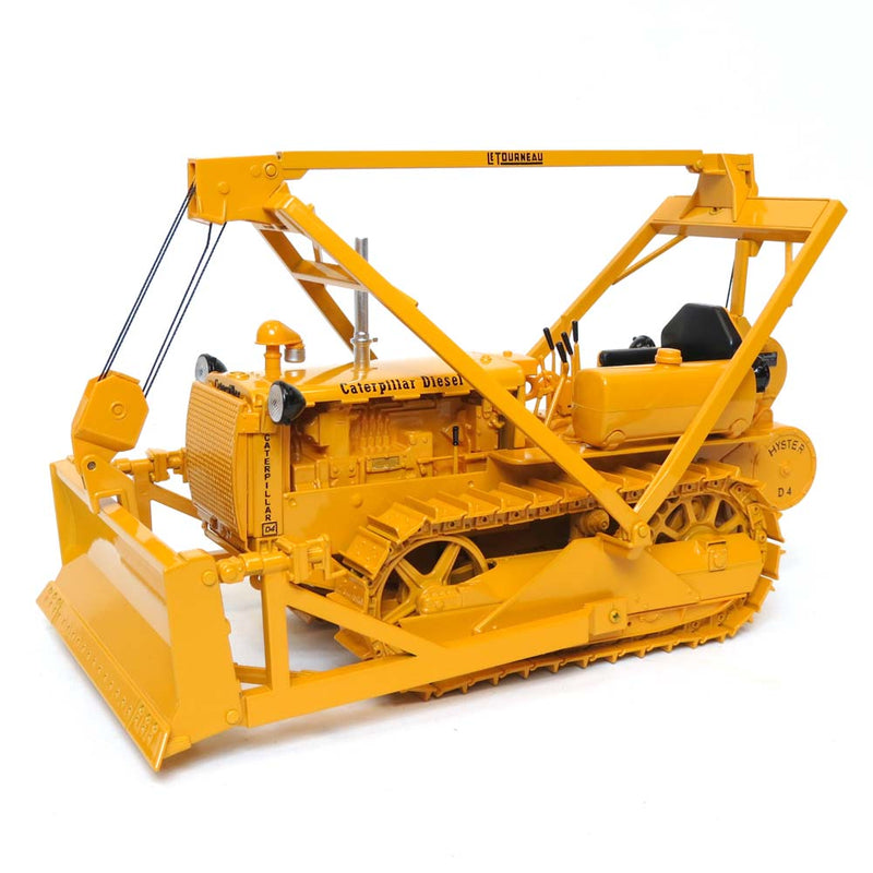 1/16 Caterpillar D4 2T Crawler with Le Tourneau Blade Bulldozer and Winch by SpecCast