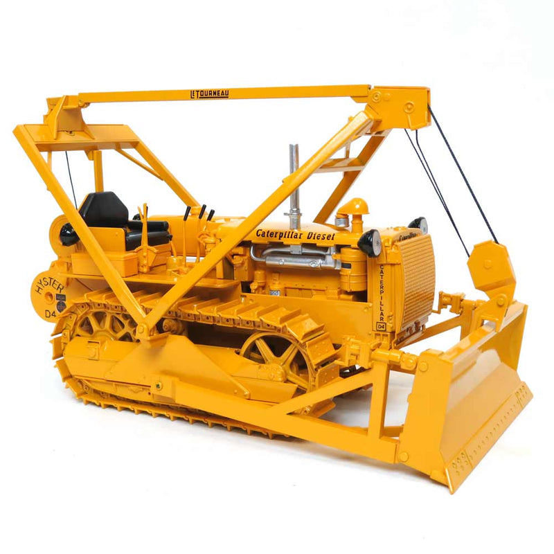 1/16 Caterpillar D4 2T Crawler with Le Tourneau Blade Bulldozer and Winch by SpecCast