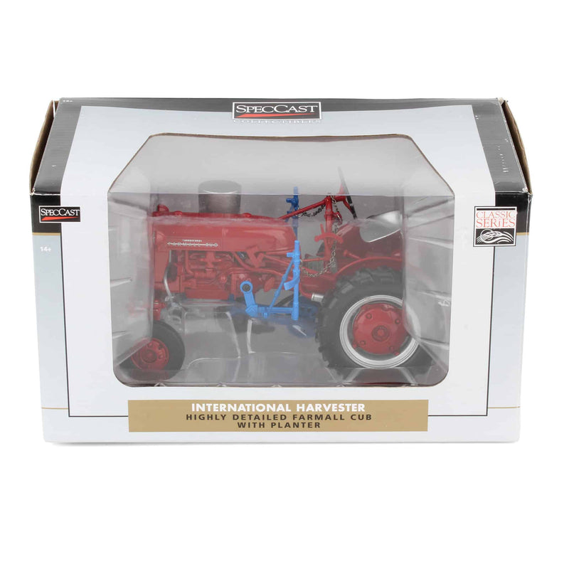 1/16 IH Farmall Cub Tractor with Planter by SpecCast, Limited Edition Paxton Buckley Loda FFA 2018 Ed. SN/100