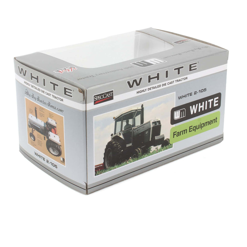 (B&D) 1/64 High Detail White Field Boss 2-105 Open Station, Limited Edition 2018 Toy Tractor Times