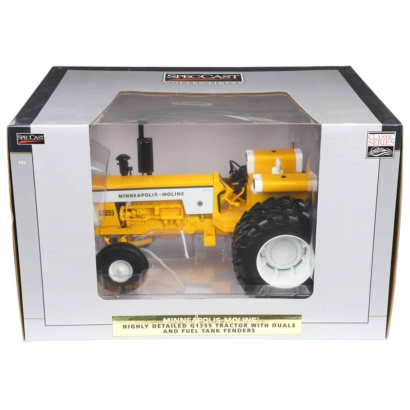 1/16 High Detail Minneapolis Moline G1355 Tractor with Duals & Fuel Tank Fenders by SpecCast