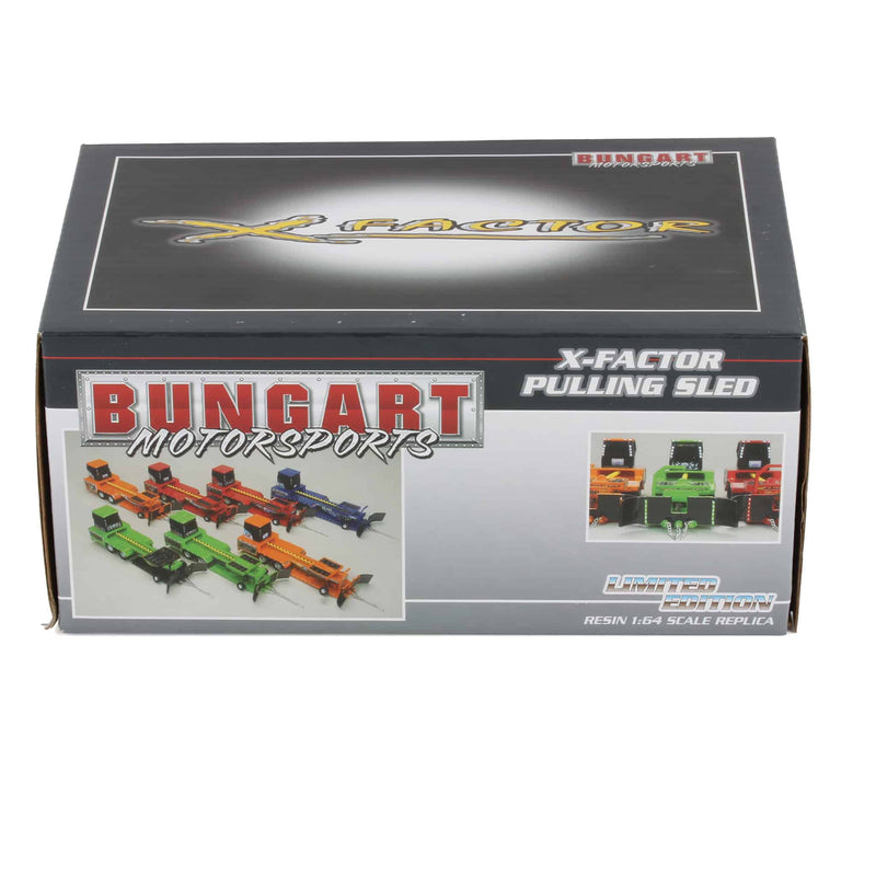 1/64 Bungart Motorsports Lucas Oil Red Resin Pulling Sled by SpecCast