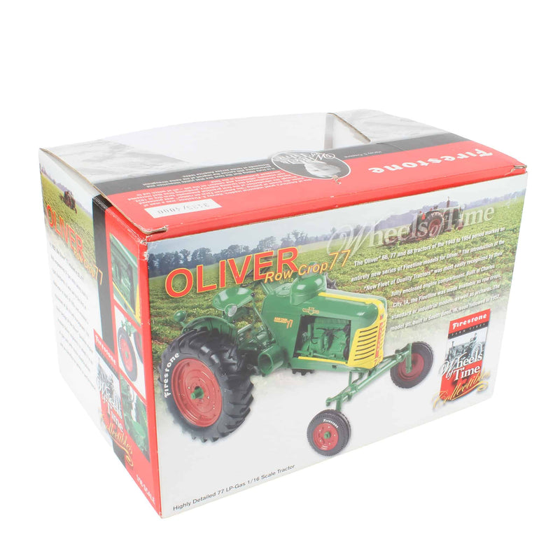 1/16 Oliver 77 Row Crop Tractor by SpecCast, Firestone Wheels of Time Collectibles Series